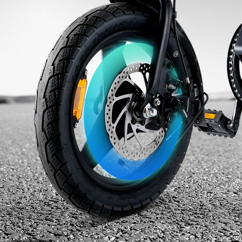 U1 Foldable Electric Bike: Powerful 350W Motor, Portable Urban Commuter E-Bike