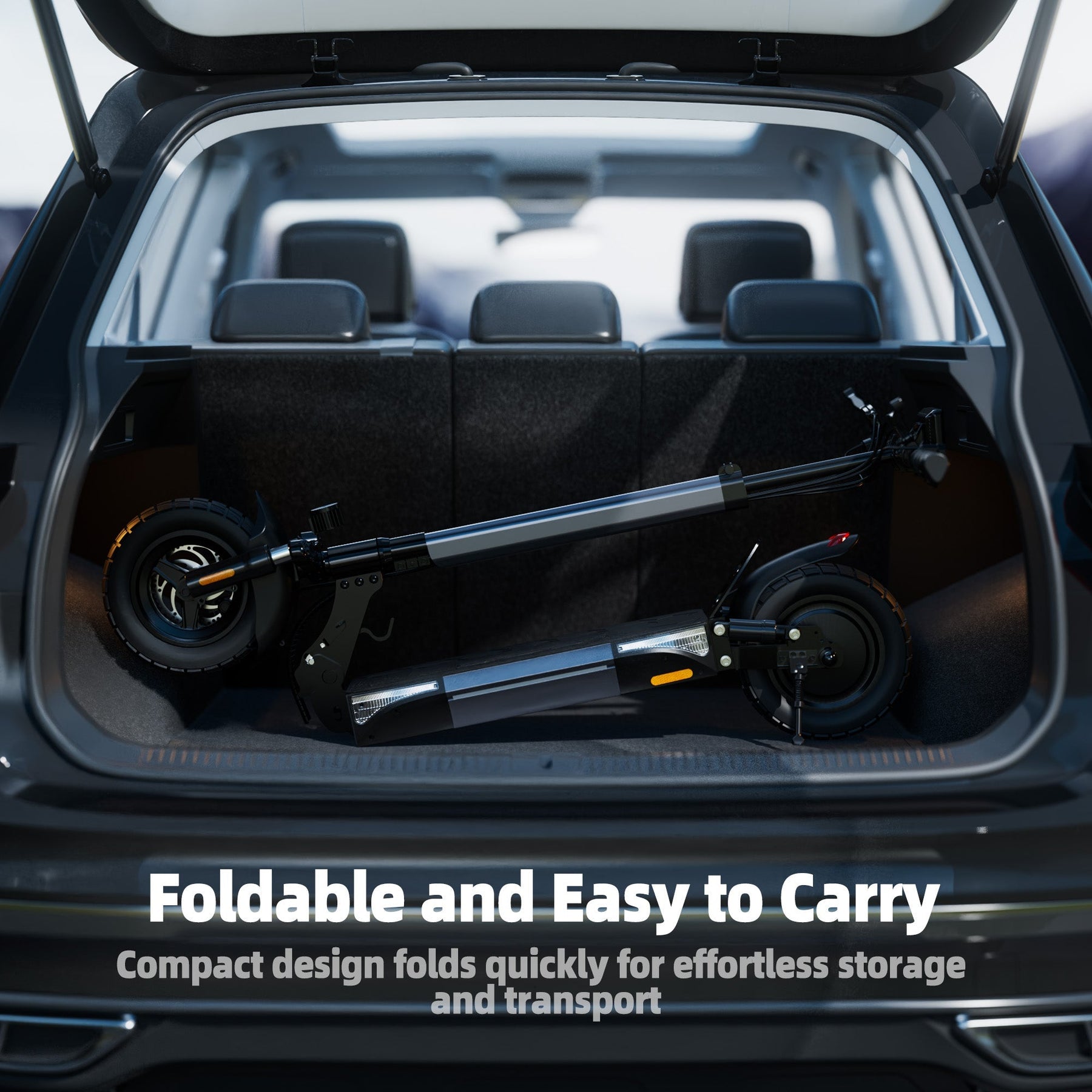 Powerful iScooter W9 Off-Road Electric Scooter: 1000W Motor, All-Terrain Adventure