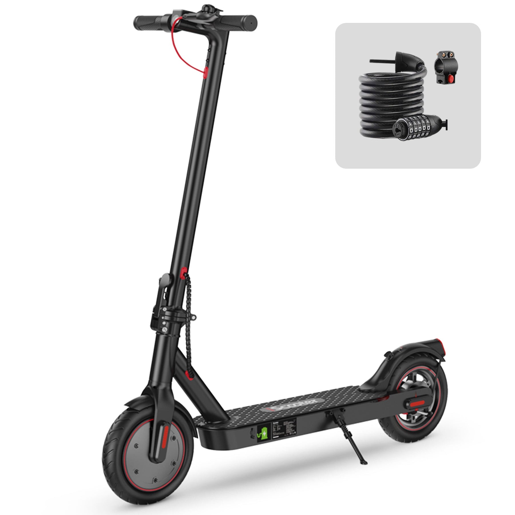 iScooter i8 Adult Electric Scooter: Foldable, Fast, 8.5-inch Tires