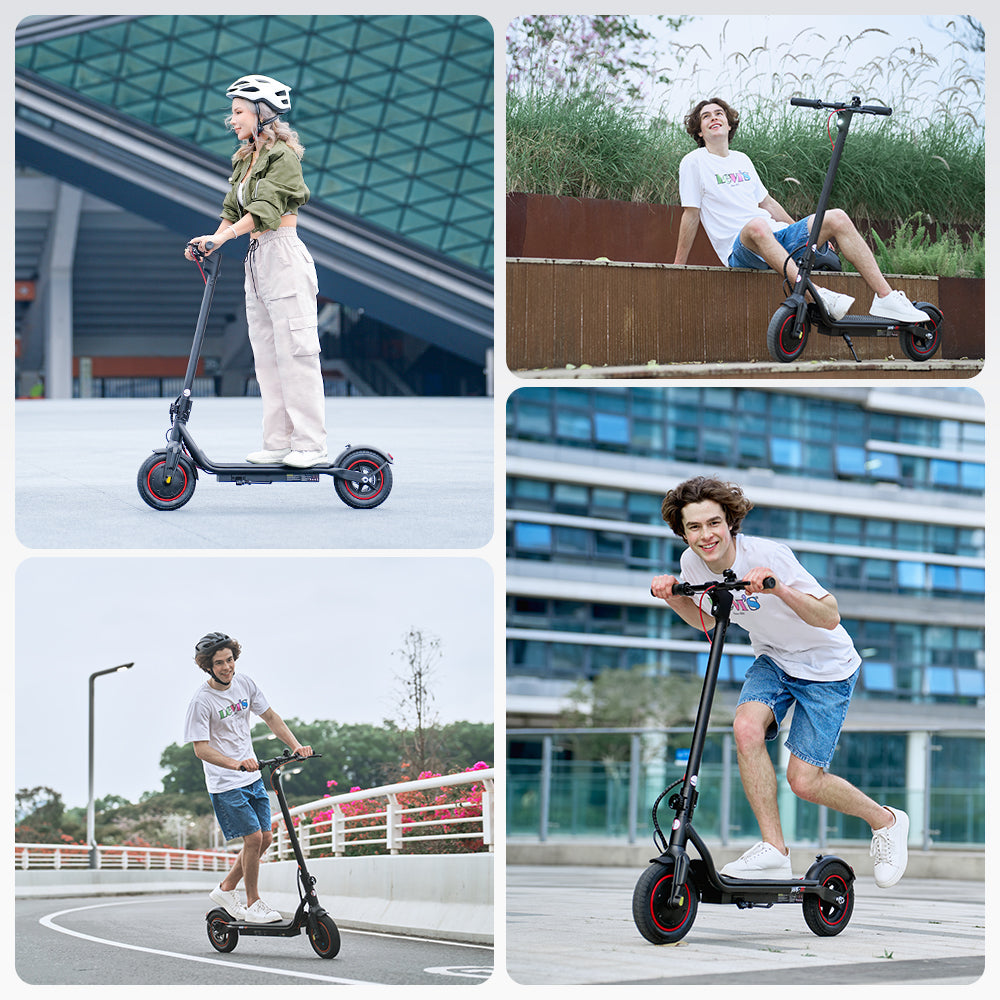 iScooter W6 Pro Electric Scooter: Powerful 500W Motor, Long Range, Portable