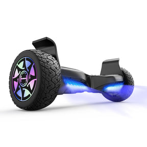 H8 8.5" All-Terrain Hoverboard with Bluetooth Music & LED Lights Self-Balancing