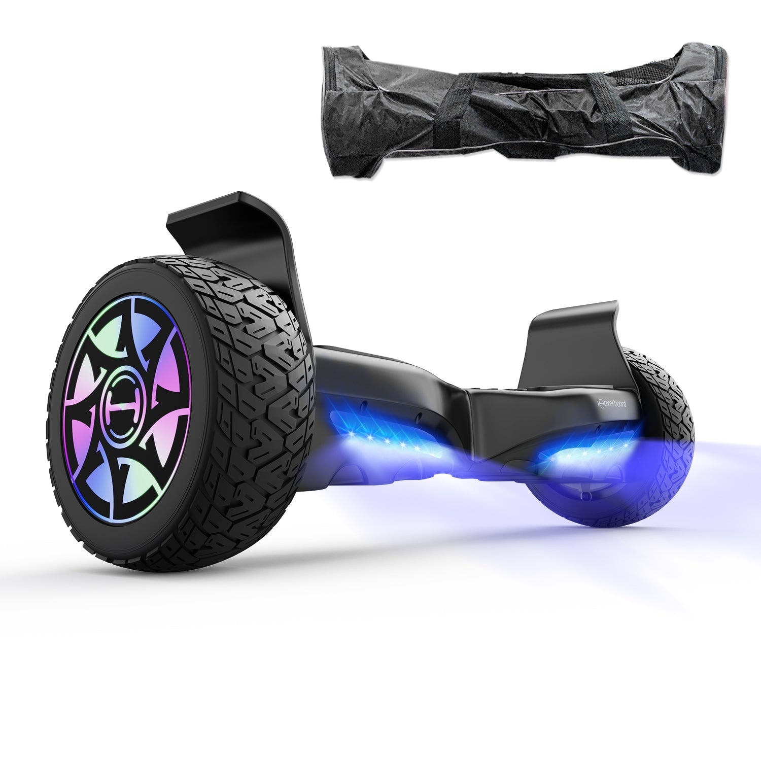 H8 8.5" All-Terrain Hoverboard with Bluetooth Music & LED Lights Self-Balancing