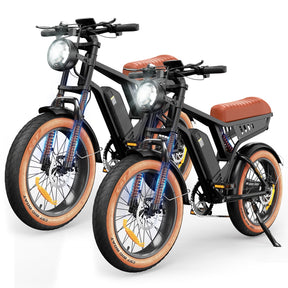 R6 Powerful Electric Mountain Bike - Fat Tire All-Terrain E-Bike for Trails