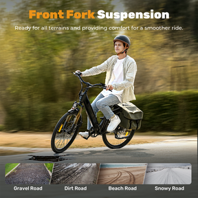 Ucity Urban Commuter Foldable Electric Bike - Lightweight, Powerful, Long-Range E-Bike