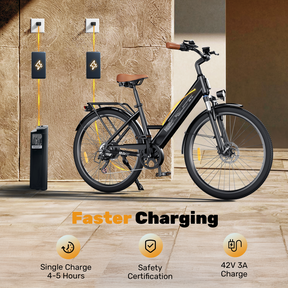 Ucity Urban Commuter Foldable Electric Bike - Lightweight, Powerful, Long-Range E-Bike