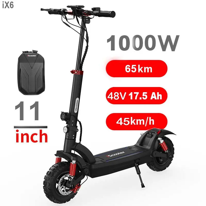 iScooter iX3 All-Terrain Electric Scooter: Powerful Motor, Long Range, Smart APP Control