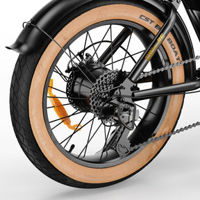 R6 Powerful Electric Mountain Bike - Fat Tire All-Terrain E-Bike for Trails