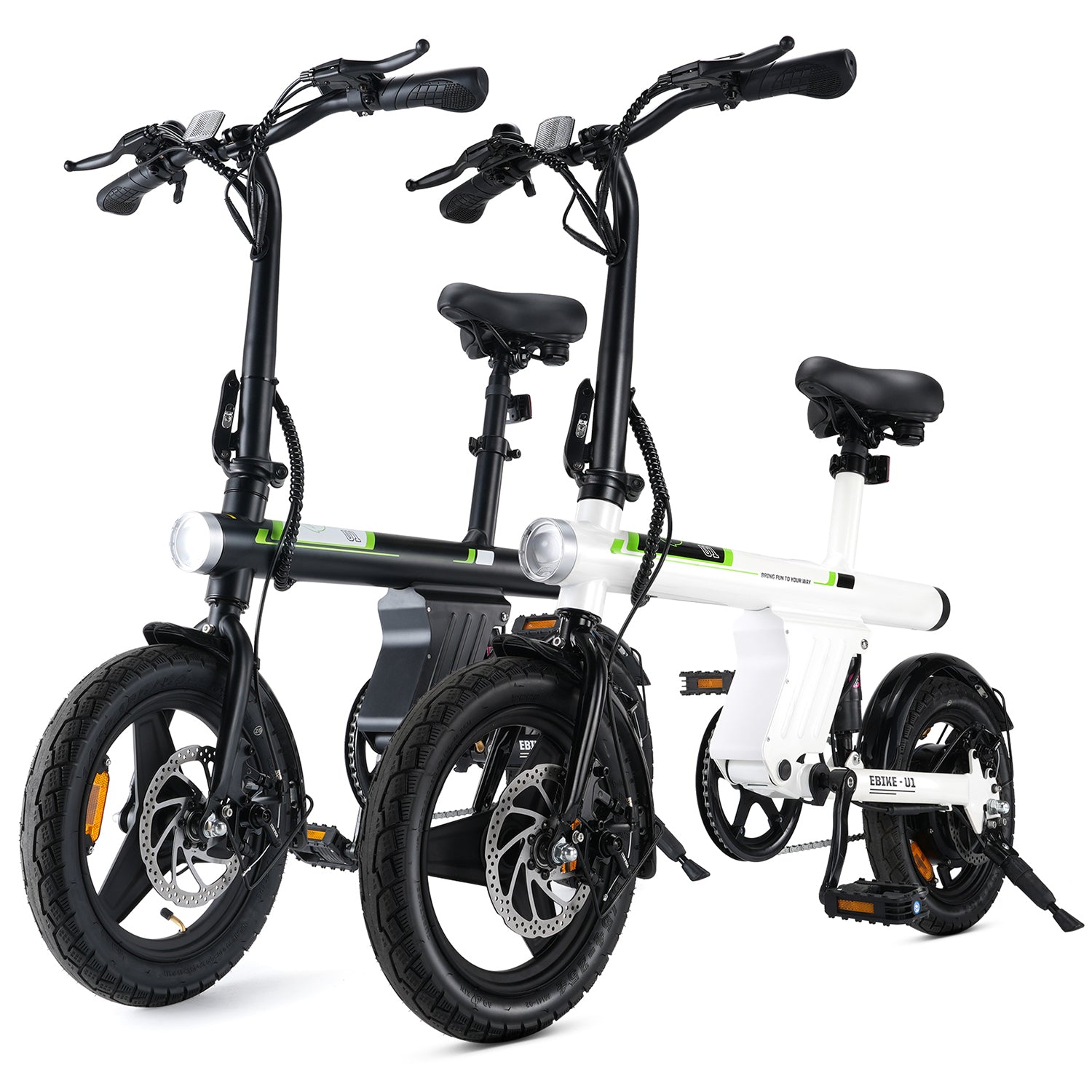 U1 Foldable Electric Bike: Powerful 350W Motor, Portable Urban Commuter E-Bike