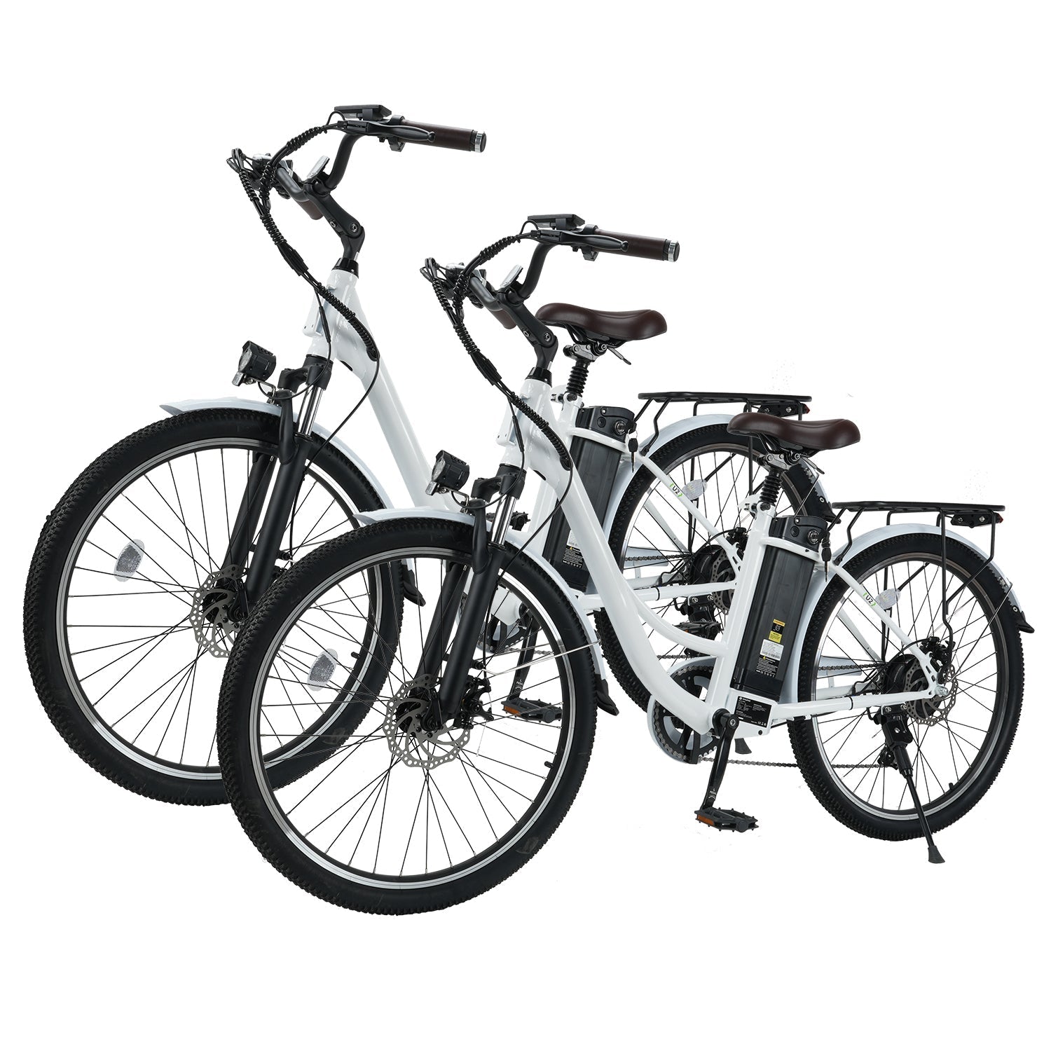 U2 Commuter Step-Thru E-Bike: Removable Battery, Front Suspension, Effortless Urban Ride