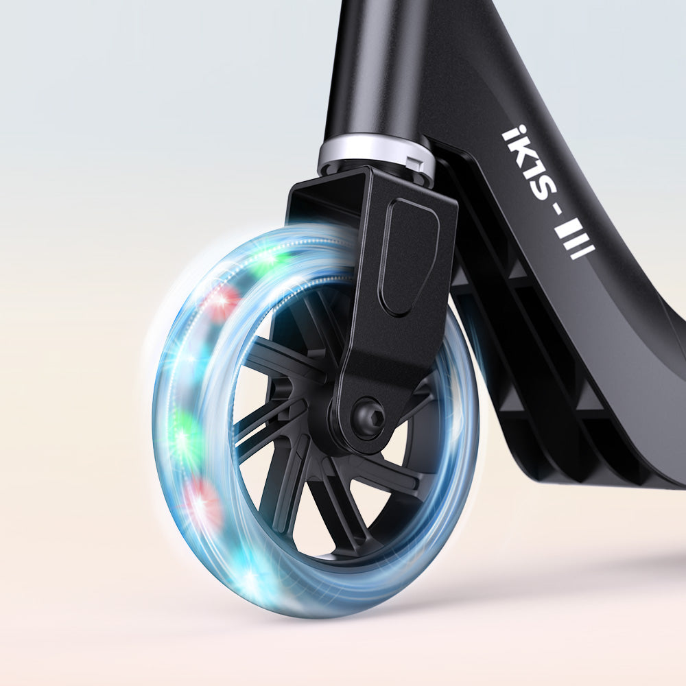 iScooter iK1S Kids Electric Scooter: Flashing Wheels, Safe Ride, Fun Adventures