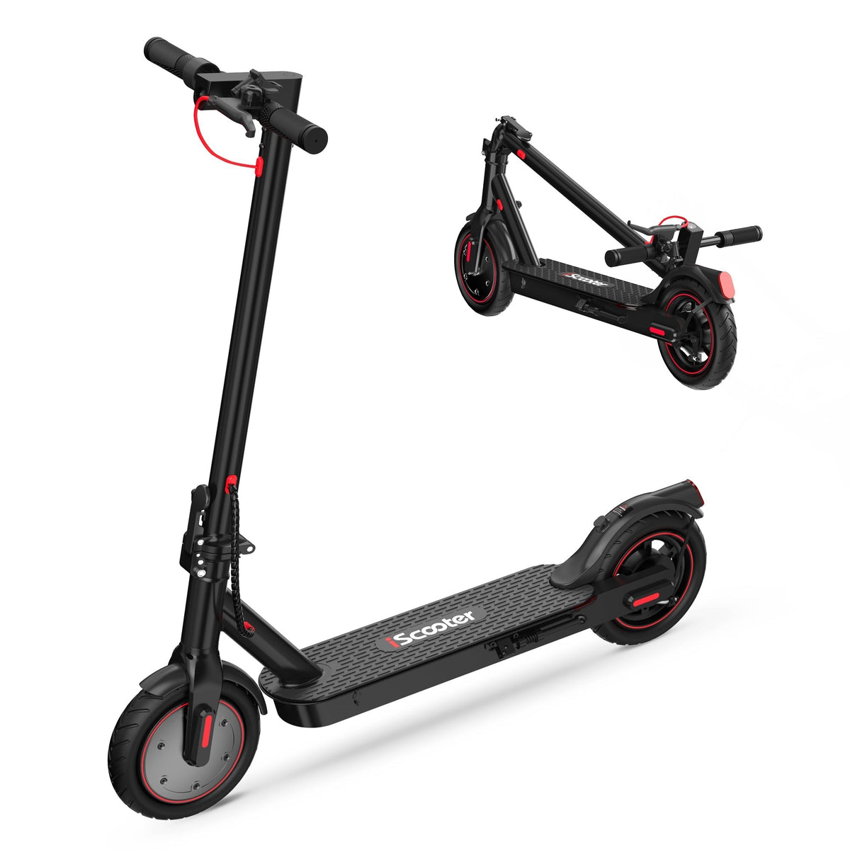 iScooter i8 Adult Electric Scooter: Foldable, Fast, 8.5-inch Tires
