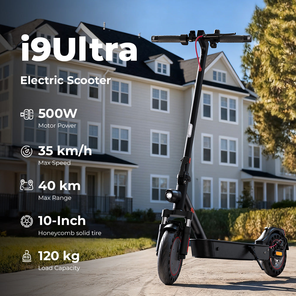 iScooter i8 Adult Electric Scooter: Foldable, Fast, 8.5-inch Tires