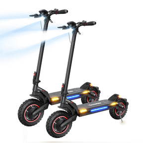Powerful iScooter iX7Pro 2000W Off-Road Electric Scooter with 10-inch Tires