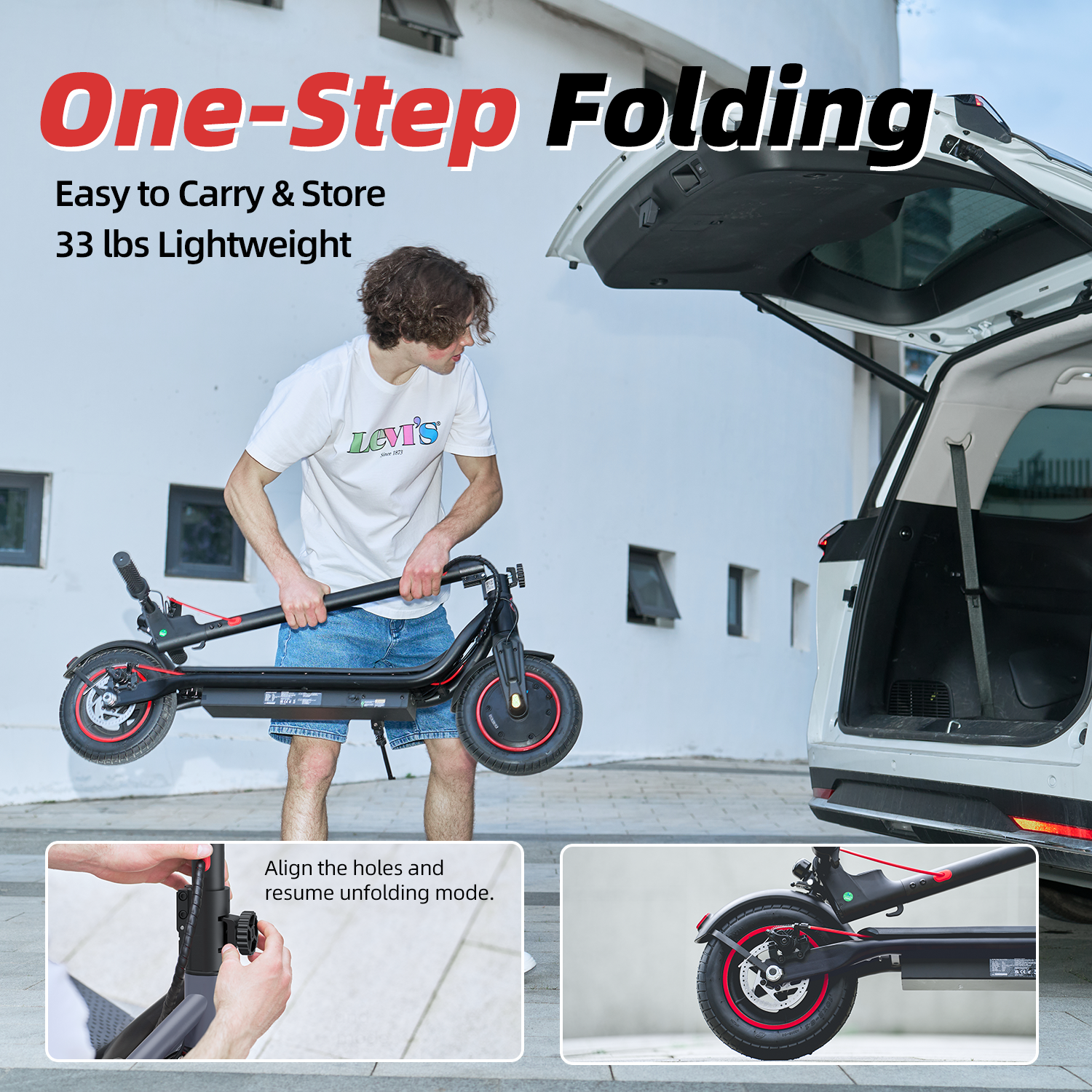 iScooter W6 Pro Electric Scooter: Powerful 500W Motor, Long Range, Portable