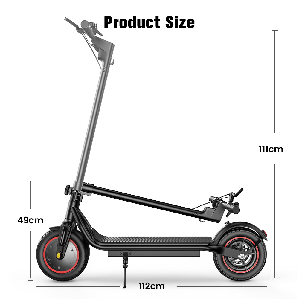 iScooter W6 Pro Electric Scooter: Powerful 500W Motor, Long Range, Portable