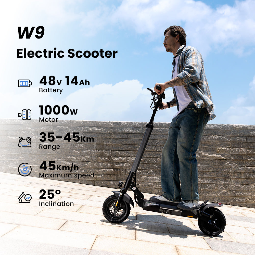 Powerful iScooter W8 750W Off-Road Electric Scooter: High-Performance Commuter and Adventure Ride