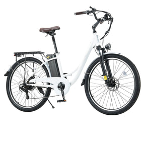 U2 Commuter Step-Thru E-Bike: Removable Battery, Front Suspension, Effortless Urban Ride